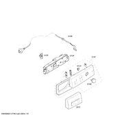 Bosch Genuine power cord for BOSCH Tumble dryer. Suits: WTE86 Series, Spare Part No: 00499454 spare part