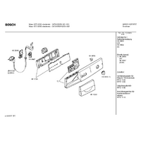 Bosch Genuine holder for BOSCH Tumble Dryer. Suits: WTL62 Series, Spare Part No: 00655300 spare part