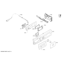 Bosch Genuine repair-set for BOSCH Tumble dryer. Suits: WTW85 Series, Spare Part No: 11003634 spare part