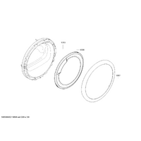 Bosch Genuine cable harness for BOSCH Tumble dryer. Suits: WTW85 Series, Spare Part No: 00629389 spare part