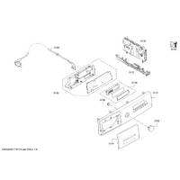 Bosch Genuine power module programmed for BOSCH tumble dryer with heat pump. Suits: WTW86 Series, Spare Part No: 00631564 spare part