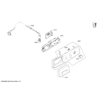 Bosch Genuine control module for BOSCH Tumble dryer. Suits: WTW86 Series, Spare Part No: 00752407 spare part