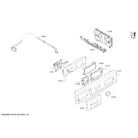 Bosch Genuine repair-set for BOSCH Tumble dryer. Suits: WTW87 Series, Spare Part No: 11003634 spare part
