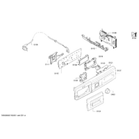 Bosch Genuine electrode for BOSCH Tumble dryer. Suits: WTWH7 Series, Spare Part No: 11018215 spare part