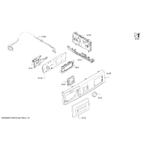 Bosch Genuine repair-set for BOSCH Tumble dryer. Suits: WTY86 Series, Spare Part No: 11003634 spare part