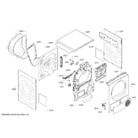 Bosch Genuine electrode for BOSCH Tumble dryer. Suits: WTYH7 Series, Spare Part No: 11018215 spare part