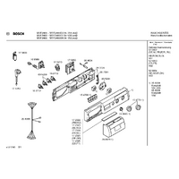 Bosch Genuine holder for BOSCH WASH-DRYER. Suits: WVF24 Series, Spare Part No: 00655300 spare part