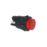 Gaggia Brand New Switch Round Red 2 Pole 16a 250v & For Bezzerabrasilia Gaggia Faema Vibiemme For Coffee Machines spare part