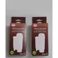 Aqua Brand New Twin Pack Water Filter For Saeco Coffee Machine Replaces Brita Intenza spare part