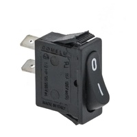 Universal Brand New Switch On/off 1 Pole Black 16 Amp 250v Hole Size 11x30mm For Coffee Machines spare part