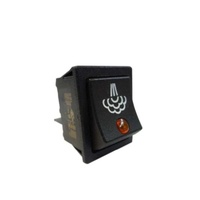 Rancilio Brand New Switch Steam Black 16 Amp 250v With Led 22x30mm Suits Rancilio For Coffee Machines spare part