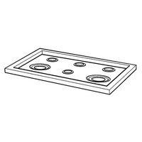 Chef Genuine Hob Top Panel For Chef EFE916BA Spare Part No: 305614300 spare part