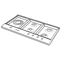 Chef Genuine Hob Top Plate Only For Chef Spare Part No: 305621202 spare part
