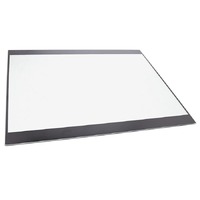 Genuine Door Glass Stainless 479mm X 391mm For Chef Spare Part No: 3561825047
