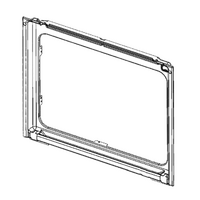Chef Genuine Frame Front Pyro For Chef BP501310AM Spare Part No: 3878529209 spare part