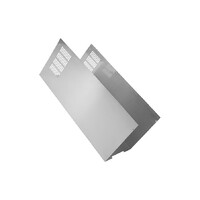 Genuine Cover Flue Upper For Chef Spare Part No: 4055099206