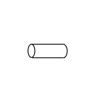 Chef Genuine Spacer Oven Door Handle For Chef EGC624W Spare Part No: 0271001304 spare part