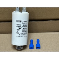 Chef Capacitor 5 uf 450v 2wires & Nut For Chef CS601S RS60030TA  WRG950CGS CG950CGS spare part