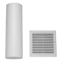 Genuine Ducting Wall Vent For Chef RFD902W Spare Part No: AR125WV
