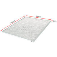 Genuine Filter 334mm X 430mm X 8mm Thick For Simpson Spare Part No: ACC091
