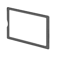 Chef Genuine Glass Oven Door Inner For Chef PORS663W-R Spare Part No: 0255003917 spare part