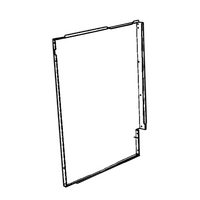 Chef Genuine Panel Side Left Hand For Chef WFE914SB Spare Part No: 0038006925 spare part