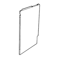 Chef Genuine Panel Side Right Hand For Chef WFEP915SB Spare Part No: 0038006924 spare part