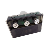 Chef Genuine Clock 3 Button Touch 'bf11' White For Chef WVE665SC Spare Part No: 0630001092 spare part