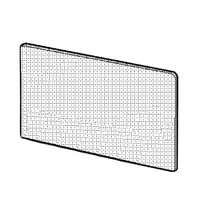 Chef Genuine Door Inner Glass Oven For Chef C328NG*01 Spare Part No: 0255003261 spare part