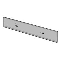 Chef Genuine Panel Control & Clips For Chef 94403148413 Spare Part No: 0038012419 spare part