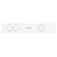 Chef Genuine Panel Glass & Clips Wve613w Forte For Chef WVES613W-R Spare Part No: 0255004153 spare part