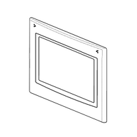 Chef Genuine Door Panel Oven Outer Includes Glass For Chef Spare Part No: 0038002662 spare part