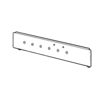 Chef Genuine Panel Control And Lens Wde147w For Chef WDE147WA-L Spare Part No: 0038012986 spare part