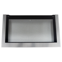 Chef Genuine Door Oven Outer Glass Black 591.5 Mm X 470 Mm For Chef BE501310AM Spare Part No: 5611824318 spare part