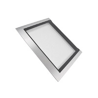 Chef Genuine Door Oven Outer Glass Panel Black 591.5mm X 470mm For Chef BS9314001M Spare Part No: 5611824029 spare part