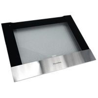 Chef Genuine Panel Oven Door Outer Assembly Prem Pyro Ngp For Chef EVEP618BB Spare Part No: 0038002898 spare part