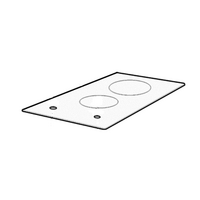 Chef Genuine Hob Top Panel Glass & Frame Assembly For Chef WHC322BA Spare Part No: A01717818 spare part