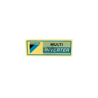 Daikin Genuine Nameplate Daikin for Daikin Part No 1056208 (M2) spare part
