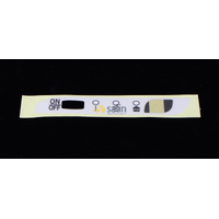 Daikin Genuine Nameplate Indicator Panel for Daikin Part No 1414688 spare part