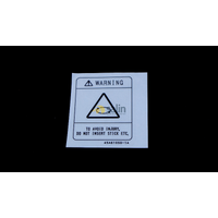 Daikin Genuine Label for Daikin Part No 1627617 spare part