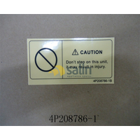 Daikin Genuine Label for Daikin Part No 4011522 spare part