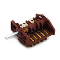 PN: 33301001 WHIRLPOOL OVEN MULTIFUNCTION SELECTOR SWITCH (6-POSITION)