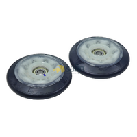 LG GENUINE LG DRYER ROLLERS PKT 2 75MM | (RH10V9AV2WR.ABWREAP) spare part