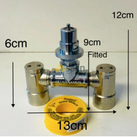 Igloo EXPRESS POST Single to Dual Gas Bayonet Double Adapter (Disassembled) spare part