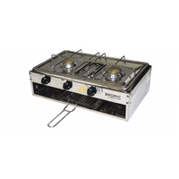Bromic BOAT YACHT LIDO Cooker 2 Burner With Grill LPG Marine Lido Jnr Stainless Steel spare part