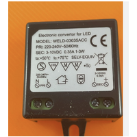 Technika TECHNIKA RANGEHOOD LIGHT TRANSFORMER CHEM52C9S-2, D10900HASS, FHEE30A9S, RVGC900 spare part