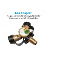 Universal DUAL POL GAS OUTLET LPG DOUBLE ADAPTER POL26 ADAPTOR - Y CONFIGURATION spare part