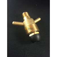 Universal CARAVAN  9KG  5KG  4KG  LPG  GAS CYLINDER WING NUT POL TO 1/4" ADAPTOR spare part