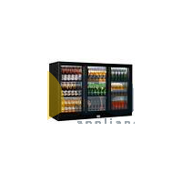 328LT 3 DOOR UNDER BENCH BACK BAR DISPLAY FRIDGE 1 Years Warranty