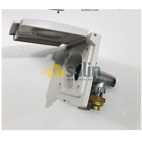 Universal Caravans & Motorhomes Wall mounted Gas Bayonet & Cover White spare part